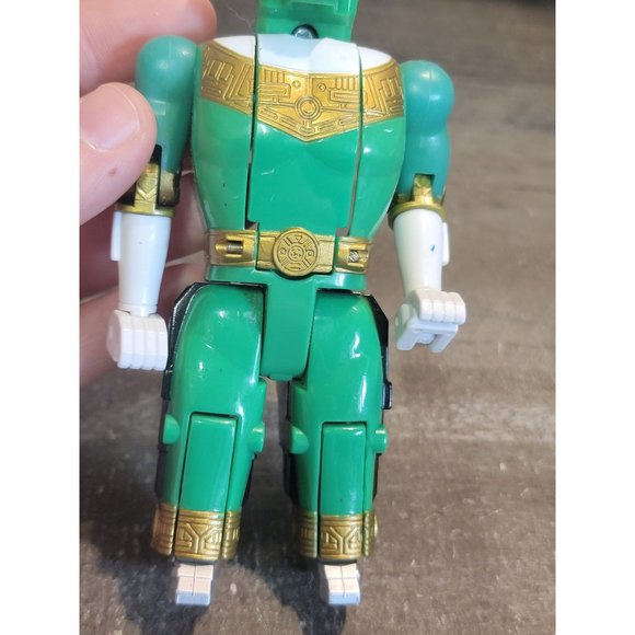 Green Power Ranger transform robot toy figure - Picture 2 of 7
